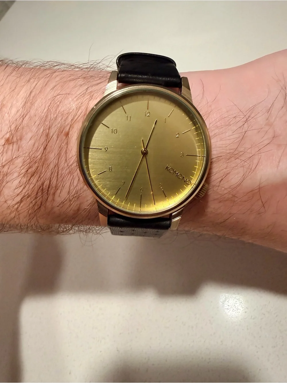 Komono wristwatch brushed